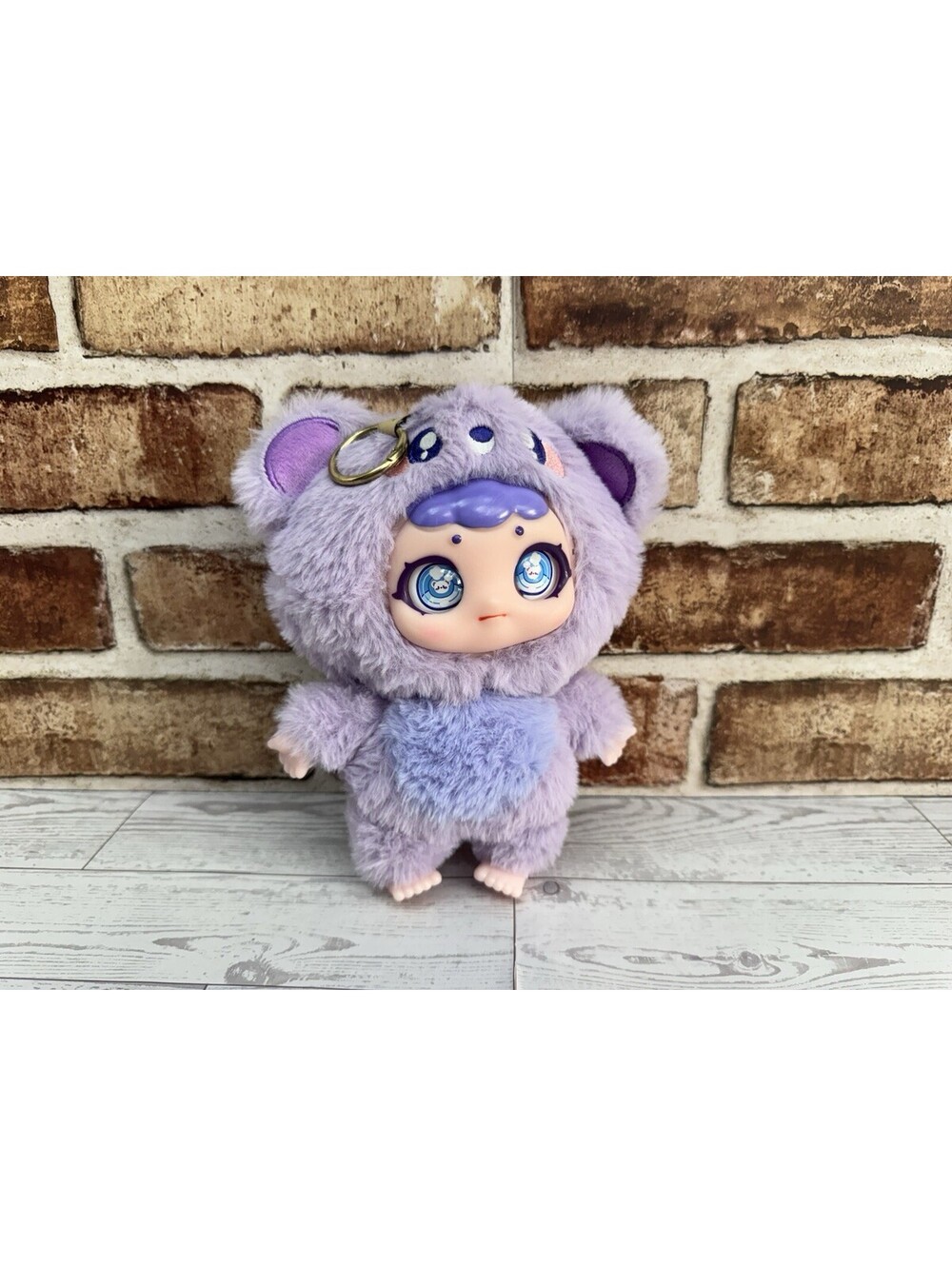 Circe Small Animal Blind Box Plush Pendant Large 9” Purple Bear Mouse